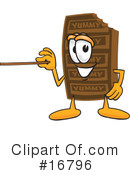 Chocolate Character Clipart #16796 by Mascot Junction