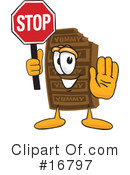 Chocolate Character Clipart #16797 by Mascot Junction