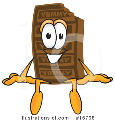 Chocolate Character Clipart #16798 by Toons4Biz