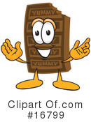 Chocolate Character Clipart #16799 by Mascot Junction