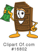 Chocolate Character Clipart #16802 by Mascot Junction