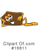 Chocolate Character Clipart #16811 by Mascot Junction