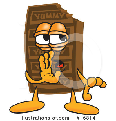 Chocolate Bar Clipart #16814 by Mascot Junction