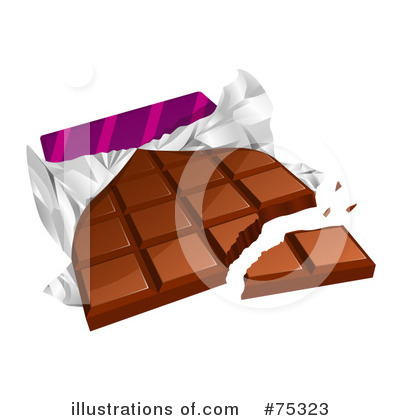 Royalty-Free (RF) Chocolate Clipart Illustration by Oligo - Stock Sample #75323