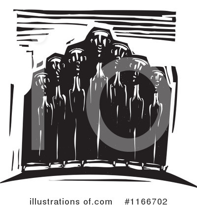 Royalty-Free (RF) Choir Clipart Illustration by xunantunich - Stock Sample #1166702
