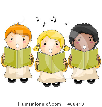 Royalty-Free (RF) Choir Clipart Illustration by BNP Design Studio - Stock Sample #88413