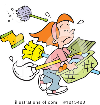 Spring Cleaning Clipart #1215428 by Johnny Sajem