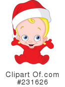Christmas Baby Clipart #231626 by yayayoyo