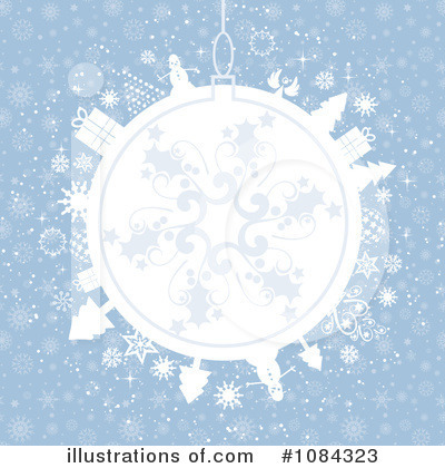 Royalty-Free (RF) Christmas Background Clipart Illustration by KJ Pargeter - Stock Sample #1084323