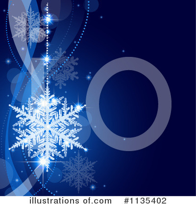 Snowflake Background Clipart #1135402 by dero