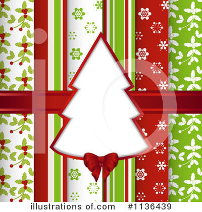 Royalty-Free (RF) Christmas Background Clipart Illustration by elaineitalia - Stock Sample #1136439