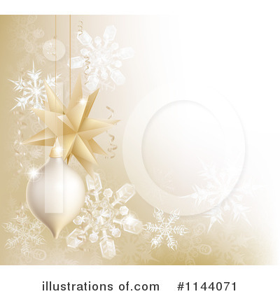 Royalty-Free (RF) Christmas Background Clipart Illustration by AtStockIllustration - Stock Sample #1144071
