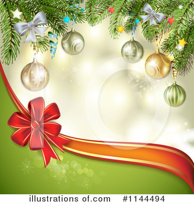 Christmas Background Clipart #1144494 by merlinul