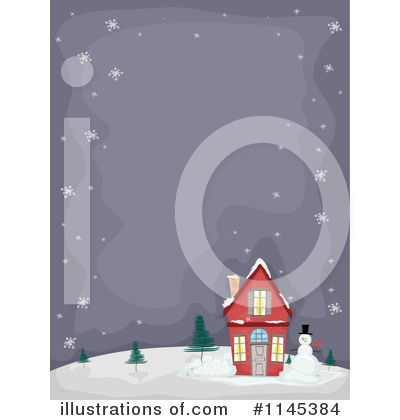 Royalty-Free (RF) Christmas Background Clipart Illustration by BNP Design Studio - Stock Sample #1145384