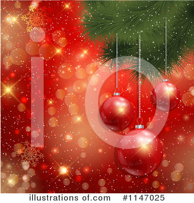 Royalty-Free (RF) Christmas Background Clipart Illustration by KJ Pargeter - Stock Sample #1147025