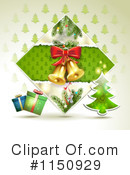 Christmas Background Clipart #1150929 by merlinul