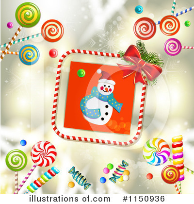 Royalty-Free (RF) Christmas Background Clipart Illustration by merlinul - Stock Sample #1150936