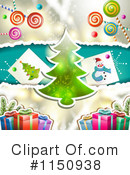 Christmas Background Clipart #1150938 by merlinul