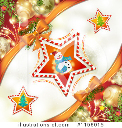 Royalty-Free (RF) Christmas Background Clipart Illustration by merlinul - Stock Sample #1156015