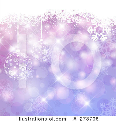 Royalty-Free (RF) Christmas Background Clipart Illustration by KJ Pargeter - Stock Sample #1278706