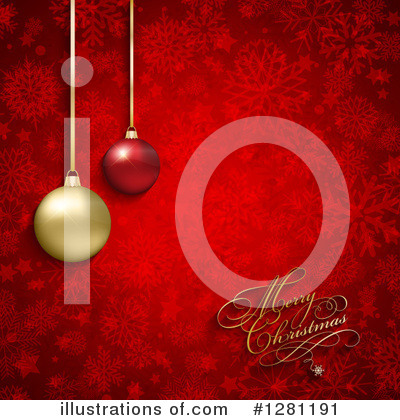 Royalty-Free (RF) Christmas Background Clipart Illustration by KJ Pargeter - Stock Sample #1281191