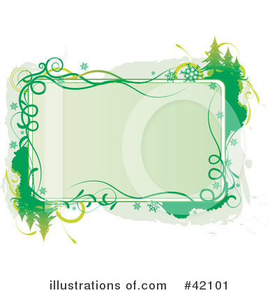 Royalty-Free (RF) Christmas Background Clipart Illustration by L2studio - Stock Sample #42101