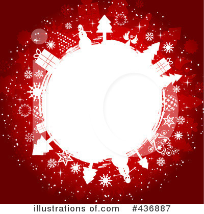 Royalty-Free (RF) Christmas Background Clipart Illustration by KJ Pargeter - Stock Sample #436887