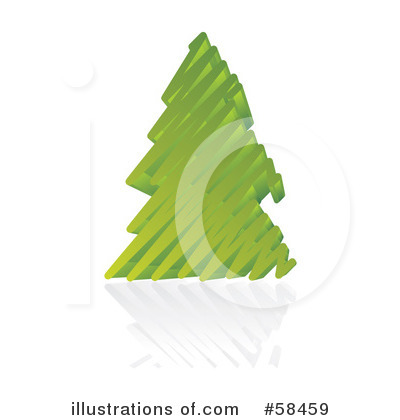 Christmas Tree Clipart #58459 by MilsiArt