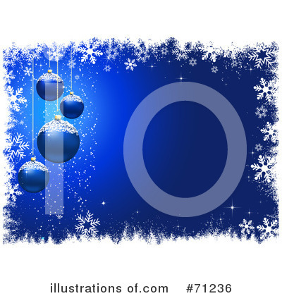 Royalty-Free (RF) Christmas Background Clipart Illustration by KJ Pargeter - Stock Sample #71236