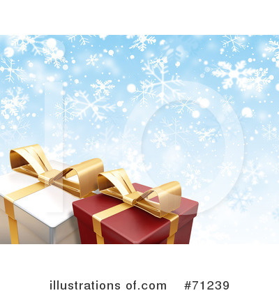 Royalty-Free (RF) Christmas Background Clipart Illustration by KJ Pargeter - Stock Sample #71239