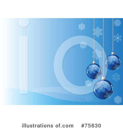 Royalty-Free (RF) Christmas Background Clipart Illustration by Pushkin - Stock Sample #75630