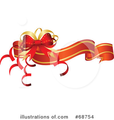 Royalty-Free (RF) Christmas Banner Clipart Illustration by OnFocusMedia - Stock Sample #68754