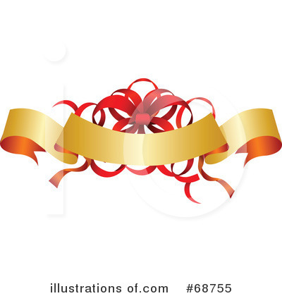 Royalty-Free (RF) Christmas Banner Clipart Illustration by OnFocusMedia - Stock Sample #68755