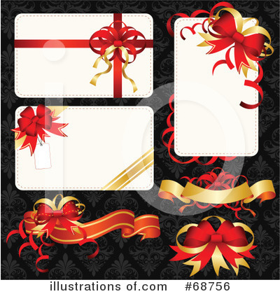 Royalty-Free (RF) Christmas Banner Clipart Illustration by OnFocusMedia - Stock Sample #68756