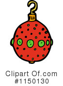 Christmas Bauble Clipart #1150130 by lineartestpilot