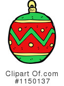 Christmas Bauble Clipart #1150137 by lineartestpilot