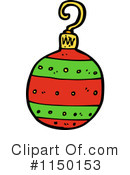 Christmas Bauble Clipart #1150153 by lineartestpilot