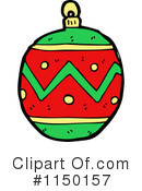 Christmas Bauble Clipart #1150157 by lineartestpilot