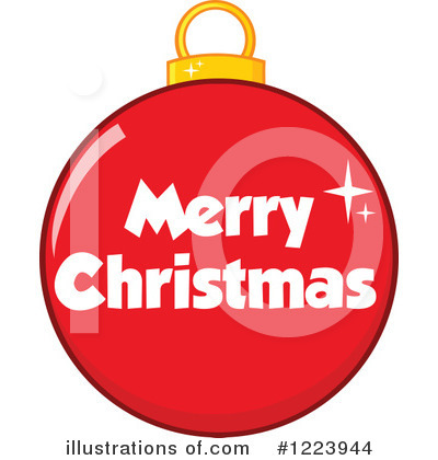 Christmas Greeting Clipart #1223944 by Hit Toon