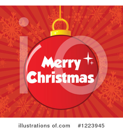 Christmas Greeting Clipart #1223945 by Hit Toon