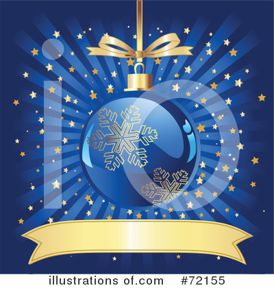 Royalty-Free (RF) Christmas Bauble Clipart Illustration by Pushkin - Stock Sample #72155