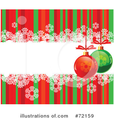 Royalty-Free (RF) Christmas Bauble Clipart Illustration by Pushkin - Stock Sample #72159