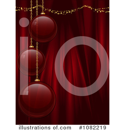 Christmas Ornaments Clipart #1082219 by elaineitalia
