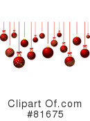 Christmas Baubles Clipart #81675 by KJ Pargeter