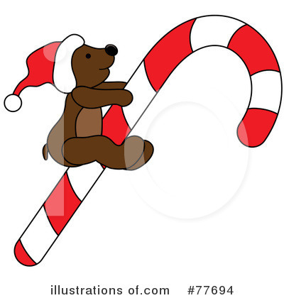 Christmas Bear Clipart #77694 by Pams Clipart