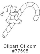 Christmas Bear Clipart #77695 by Pams Clipart