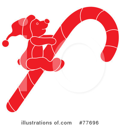 Royalty-Free (RF) Christmas Bear Clipart Illustration by Pams Clipart - Stock Sample #77696