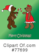 Christmas Bear Clipart #77699 by Pams Clipart