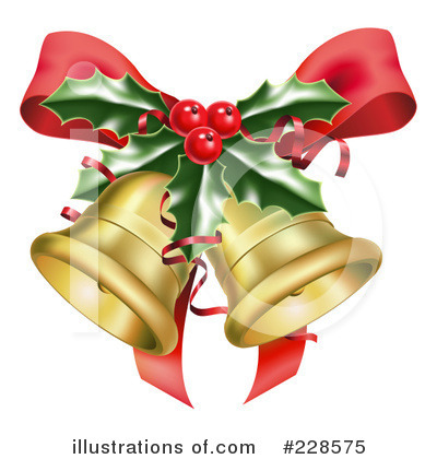Christmas Bell Clipart #228575 by AtStockIllustration