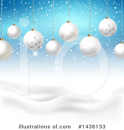 Winter Landscape Clipart #1436133 by KJ Pargeter